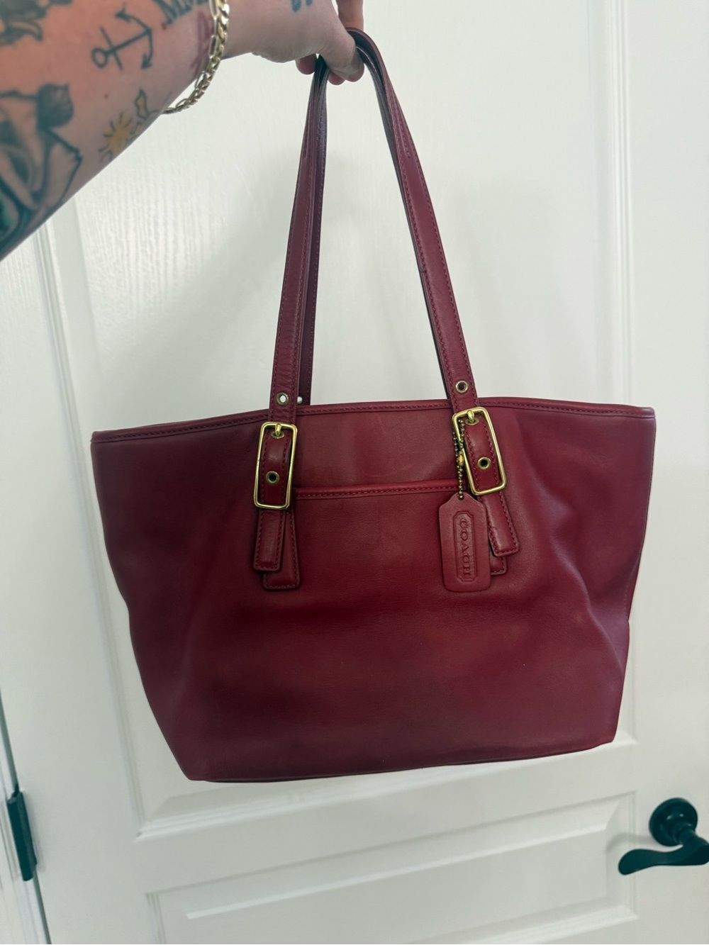 Vintage Coach Legacy Market Tote